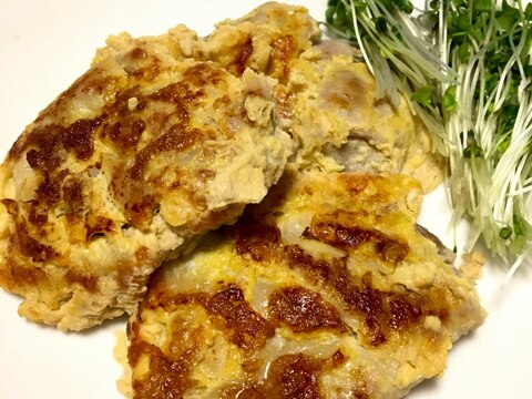 簡単☆豚こま肉のピカタ(小麦粉不使用)